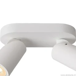 Straluma Plafondspot 2L wit incl.gu10 dtw></noscript> Plafondlampen|Opbouwspots