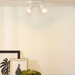 Straluma Plafondspot 2L wit incl.gu10 dtw></noscript> Plafondlampen|Opbouwspots