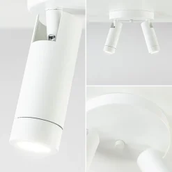 Straluma Plafondspot Miller 2l wit/goud pucc><noscript><img width=