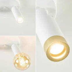 Straluma Plafondspot Miller 2l wit/goud pucc><noscript><img width=