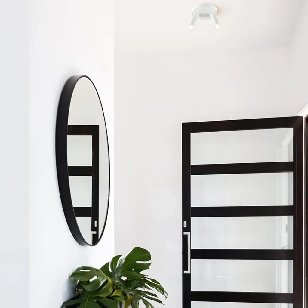 Straluma Plafondspot Miller 2l wit/goud pucc> Opbouwspots|Keukenverlichting