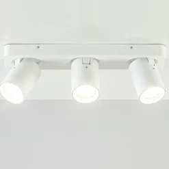 Straluma Plafondspot Oliver 3L balk wit gu10> Opbouwspots|Keukenverlichting