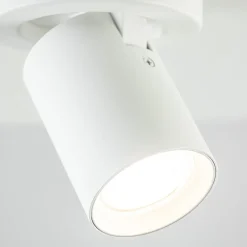 Straluma Plafondspot Oliver 1L tube wit gu10></noscript> Wandlampen|Opbouwspots