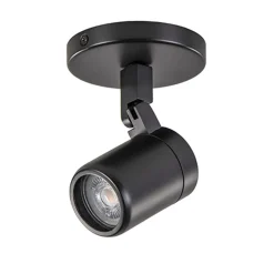 Straluma Plafondspot Rain 1L rond zwart gu10 IP44> Wandlampen|Opbouwspots