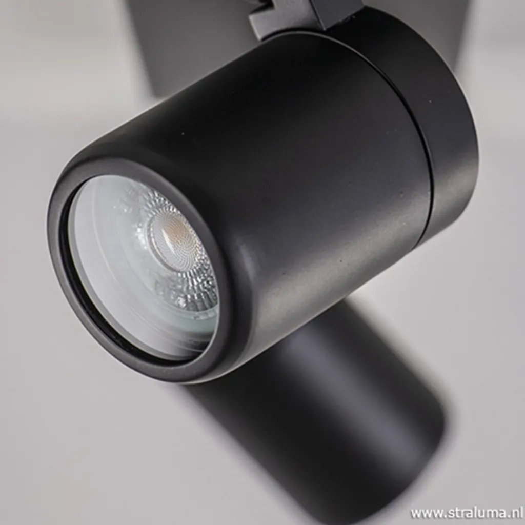 Straluma Plafondspot Rain 2L zwart balk IP44> Opbouwspots|Slaapkamerlampen