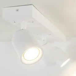 Straluma Plafondspot Razza 3L balk wit></noscript> Plafondlampen|Opbouwspots