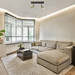 Straluma Plafondspot Trend 2L zwart/goud mini gu10><noscript><img width=