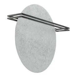 Straluma Plafond/wandl. Essenza silver powd/iron> Plafondlampen|Wandlampen