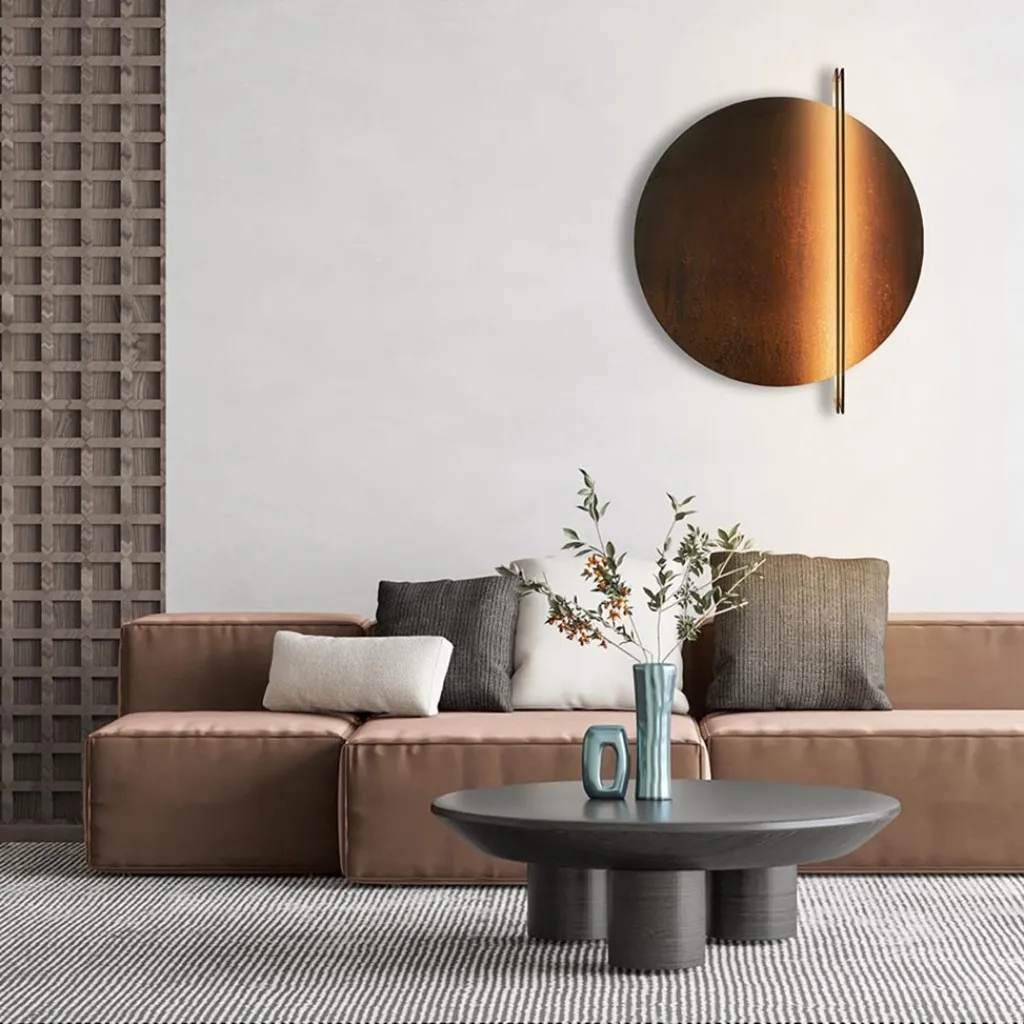 Straluma Plafond/wandlamp Essenza 90 rust/bronze> Plafondlampen|Wandlampen