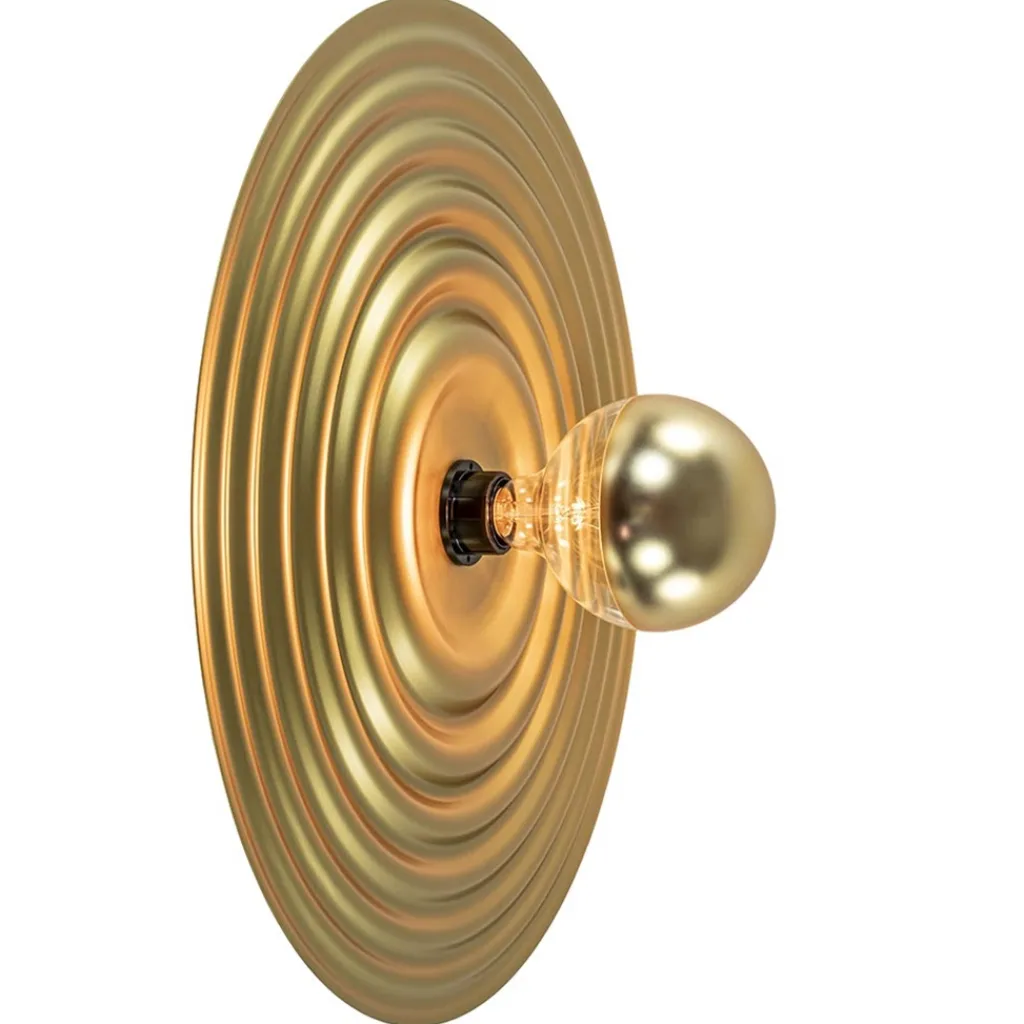 Straluma Plafond/wandlamp Saturn 56cm matgoud> Plafondlampen|Wandlampen