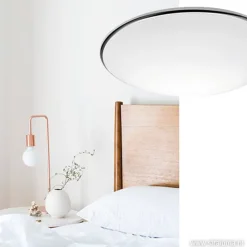 Straluma PlafonnièreArt rond chroom 30 cm><noscript><img width=