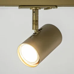 Straluma Railsysteem set 1,5 m met 4 GU10 spots brons> Plafondlampen