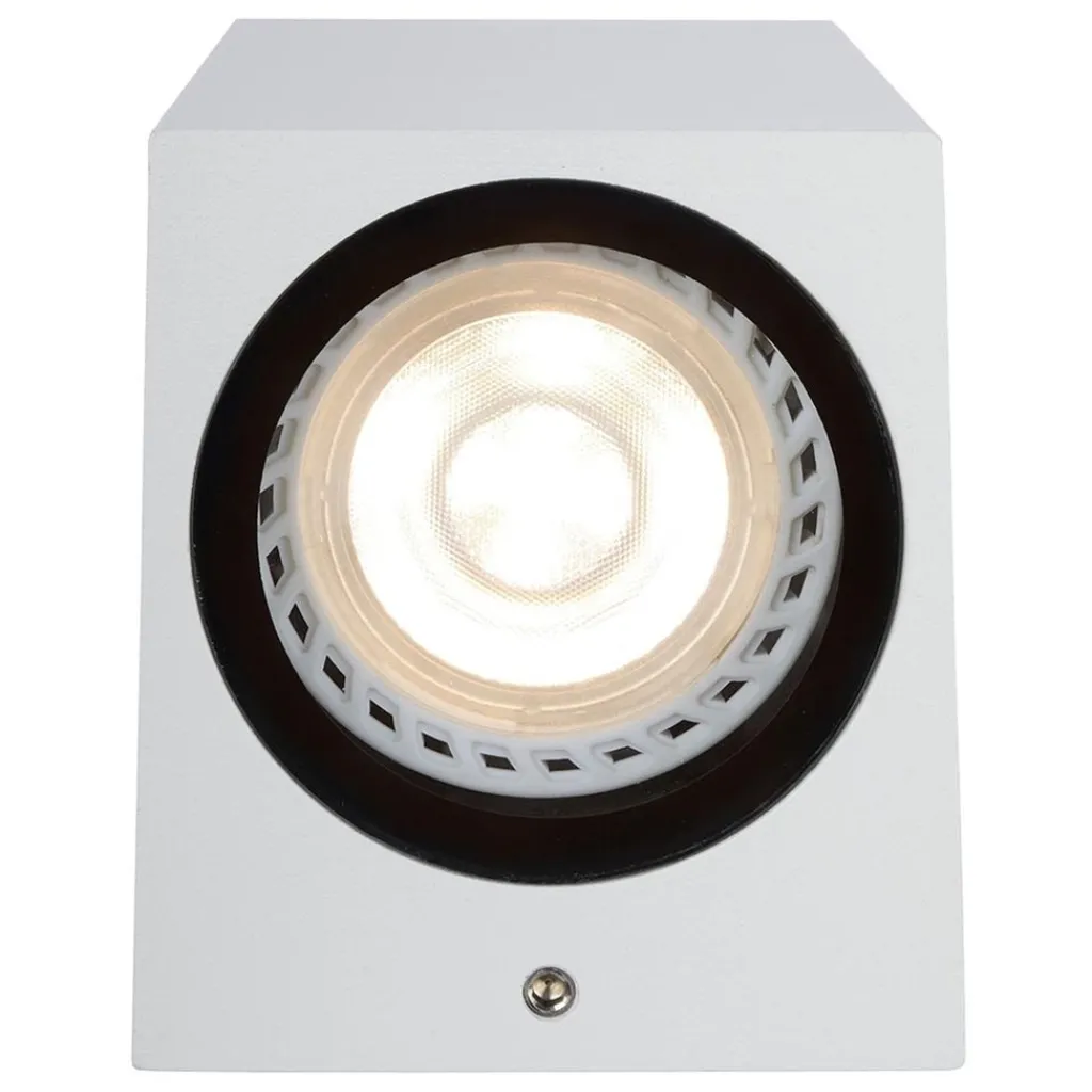 Straluma Rechthoekige buitenlamp downlighter mat wit> Wandlampen|Buitenlampen