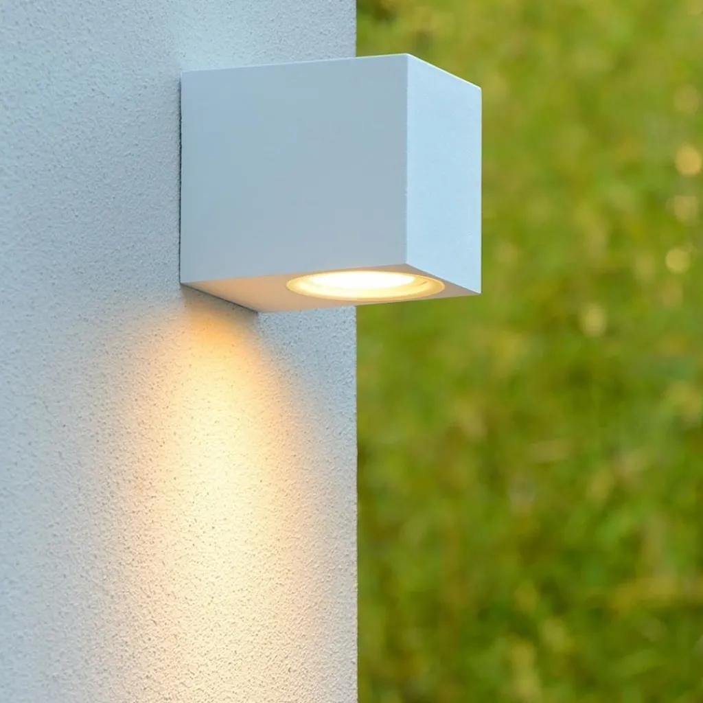 Straluma Rechthoekige buitenlamp downlighter mat wit> Wandlampen|Buitenlampen