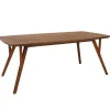 Straluma Rechthoekige eettafel Quenza acaciahout 200x100 cm> Light and Living|Eettafels