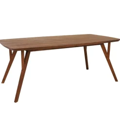 Straluma Rechthoekige eettafel Quenza acaciahout 200x100 cm> Light and Living|Eettafels