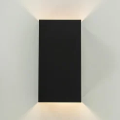 Straluma Rechthoekige wandlamp mat zwart G9><noscript><img width=