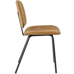 Straluma Retro moderne eetkamerstoel van imitatieleer></noscript> Eetkamerstoelen
