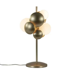 Straluma Retro tafellamp goud met wit glas> Tafellampen|Design Verlichting