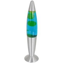 Straluma Retro tafellamp Lava blauw water met groen> Tienerkamerlampen|Kinderkamerverlichting