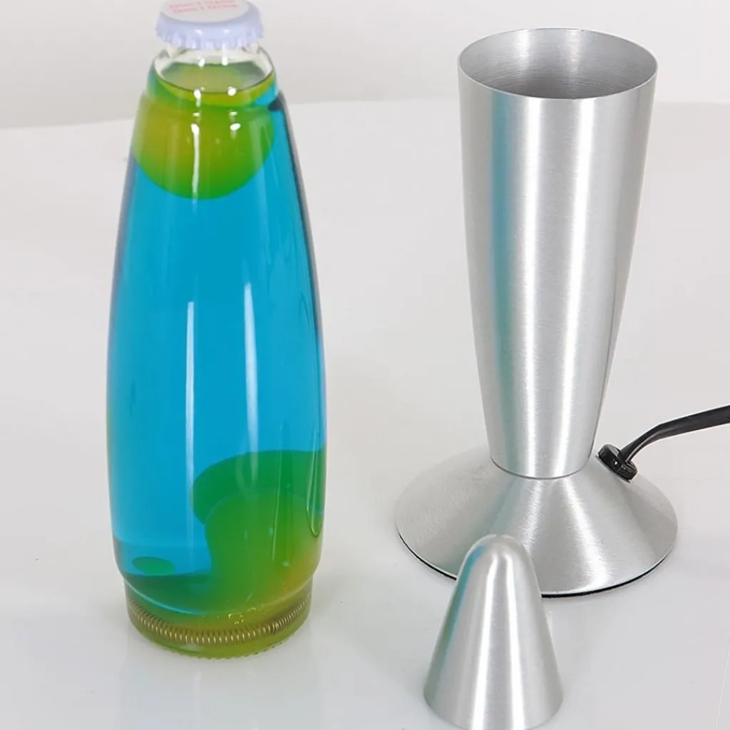 Straluma Retro tafellamp Lava blauw water met groen> Tienerkamerlampen|Kinderkamerverlichting