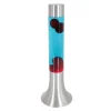 Straluma Retro tafellamp lava blauw met rood> Tienerkamerlampen|Kinderkamerverlichting