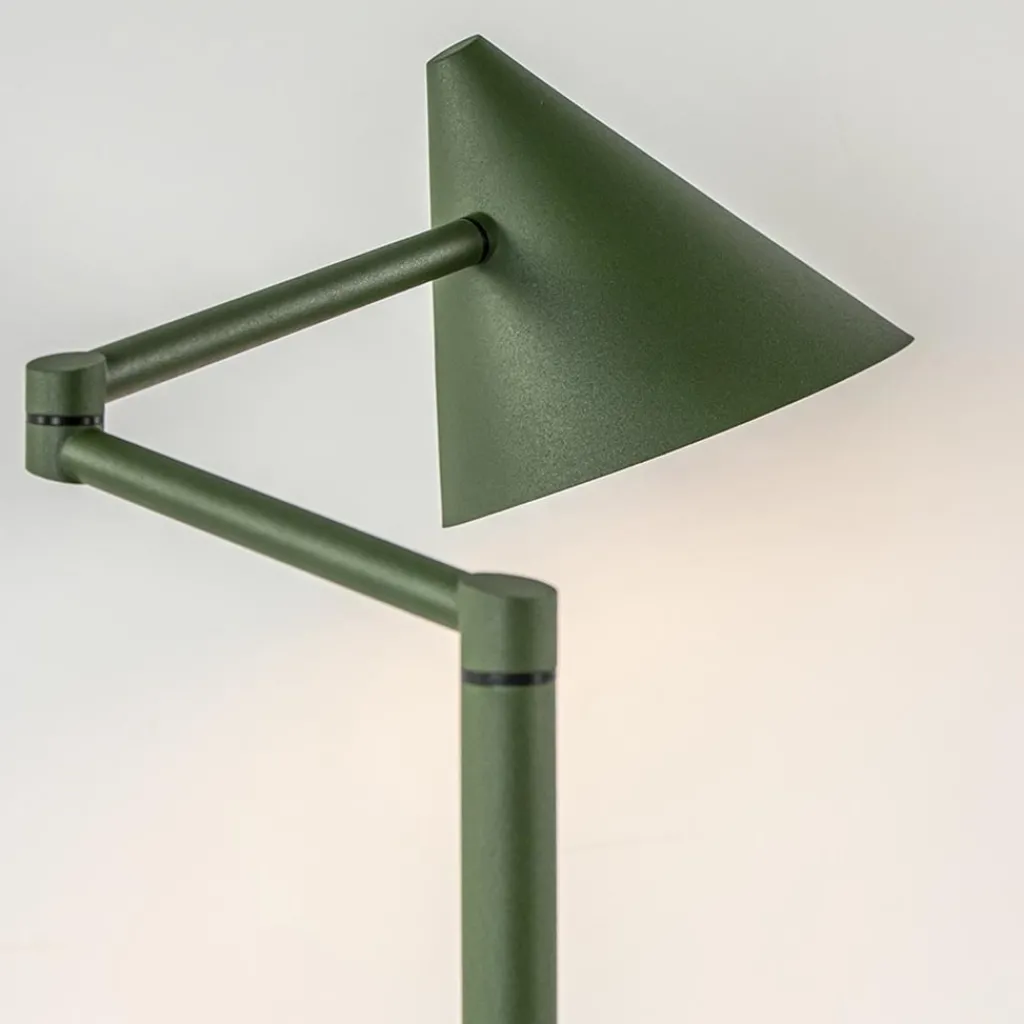 Straluma Retro tafellamp met kap verstelbaar groen> Tafellampen|Retro Verlichting