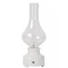 Straluma Retro tafellamp olielamp op batterij wit> Tafellampen|Eetkamerverlichting