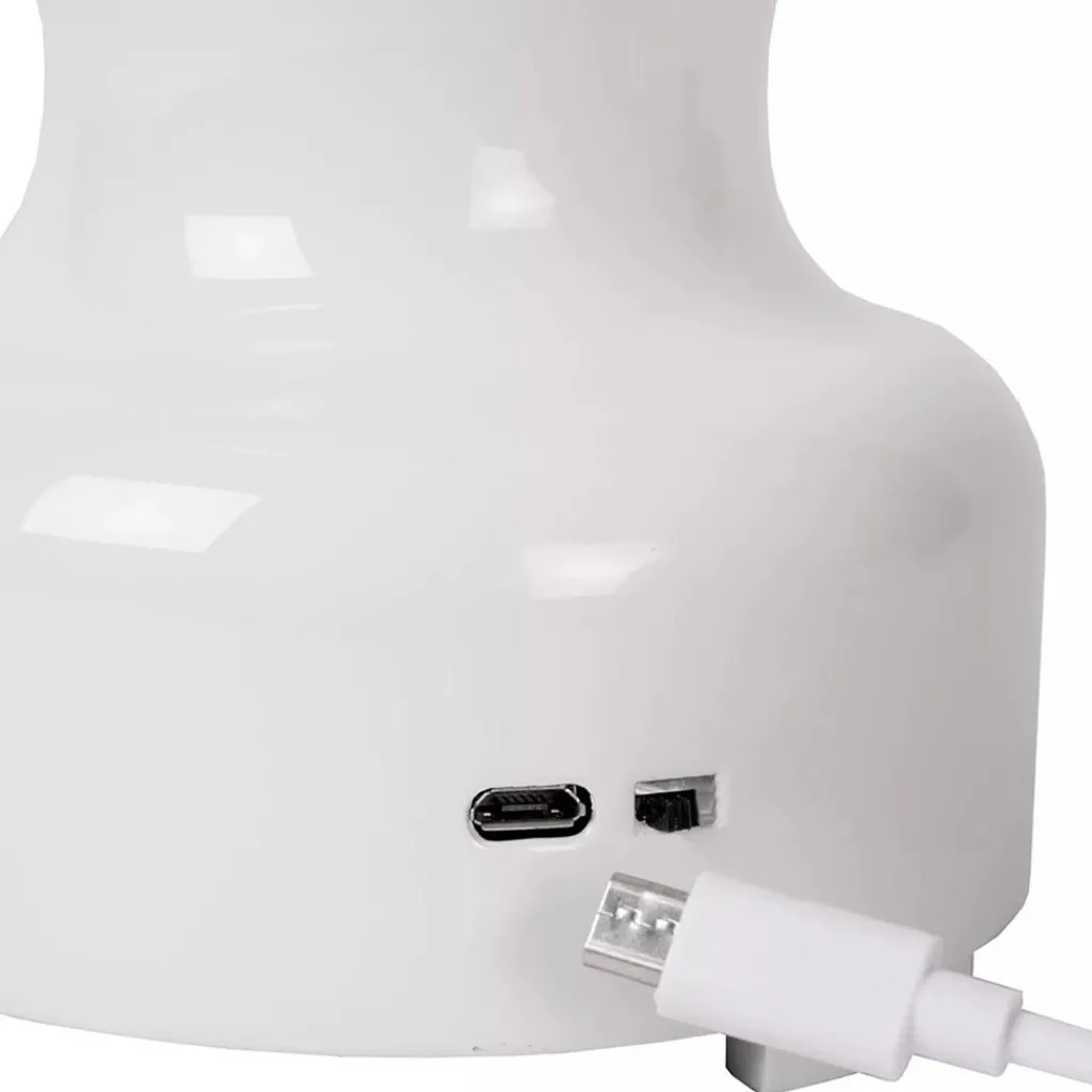 Straluma Retro tafellamp olielamp op batterij wit> Tafellampen|Eetkamerverlichting