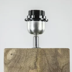 Straluma Robuuste lampvoet Robbia hout exclusief kap></noscript> Vloerlampen|Lampenvoeten