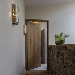 Straluma Robuuste wandlamp ambachtelijk zilver><noscript><img width=