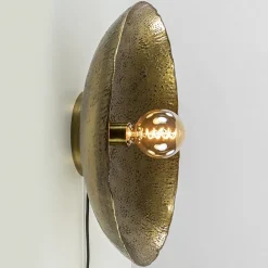 Straluma Robuuste wandlamp Neva rond 50 cm antiek brons> Wandlampen|Light and Living