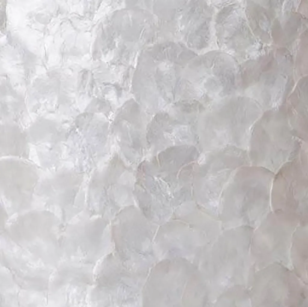 Straluma Romantische schelpen wandlamp ivoor> Schelpenlampen|Woonkamerlampen