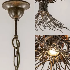 Straluma Ronde decoratieve design hanglamp rustiek><noscript><img width=