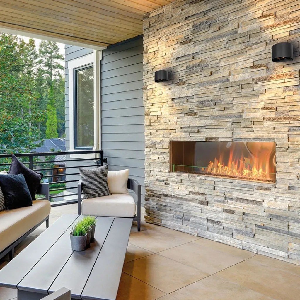 Straluma Ronde LED buitenlamp zwart inclusief lichtsensor> Wandlampen|Buitenlampen