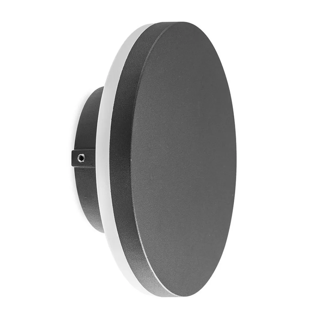 Straluma Ronde LED wandlamp tuin antraciet> Wandlampen|Buitenlampen