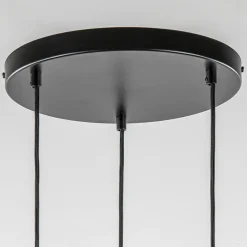 Straluma Ronde 3-lichts hanglamp cilinders mat zwart></noscript> Eettafellampen|Woonkamerlampen
