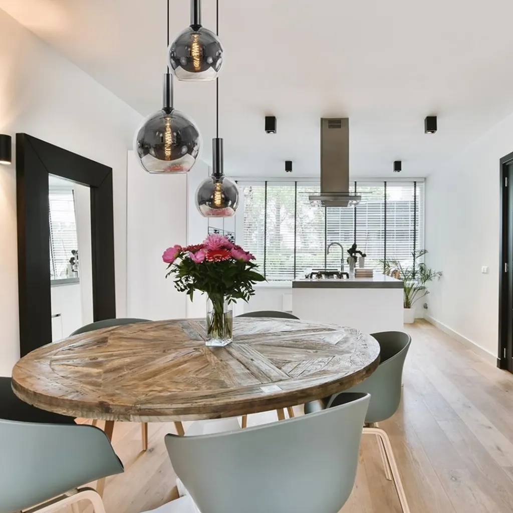 Straluma Ronde 3-lichts hanglamp met diverse smoke glazen kappen> Eettafellampen|Pendel Lampen