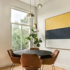 Straluma Ronde 3-Lichts LED hanglamp met gold fading glas></noscript> Hanglampen|Eettafellampen