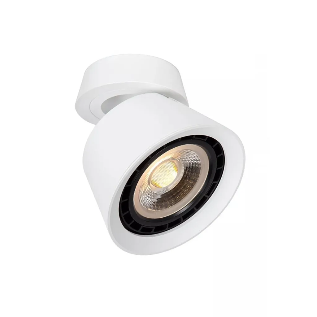 Straluma Ronde plafondspot verstelbaar wit GU10-ES111> Plafondlampen|Opbouwspots