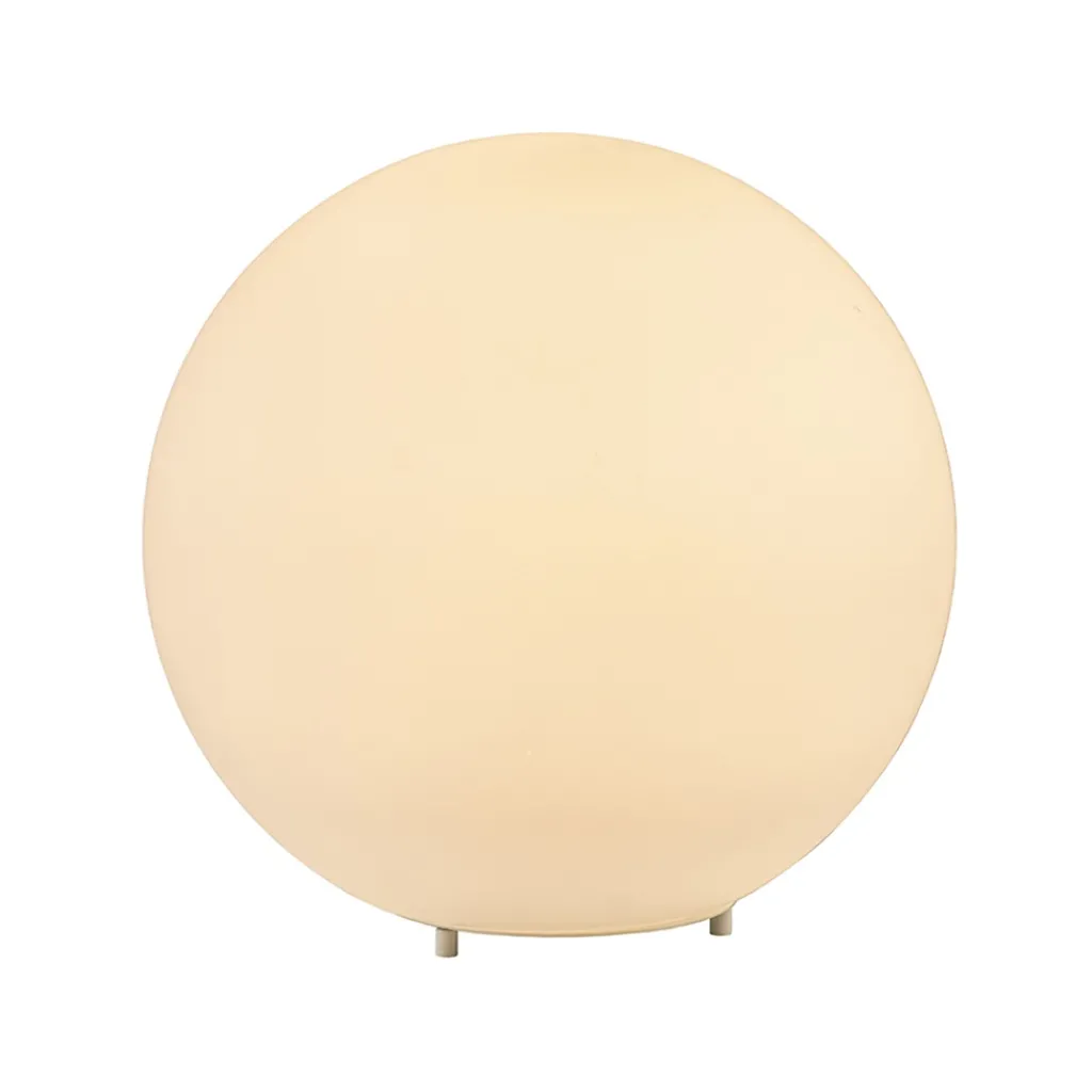 Straluma Ronde tafellamp opaal glas 30 cm> Tafellampen|Retro Verlichting