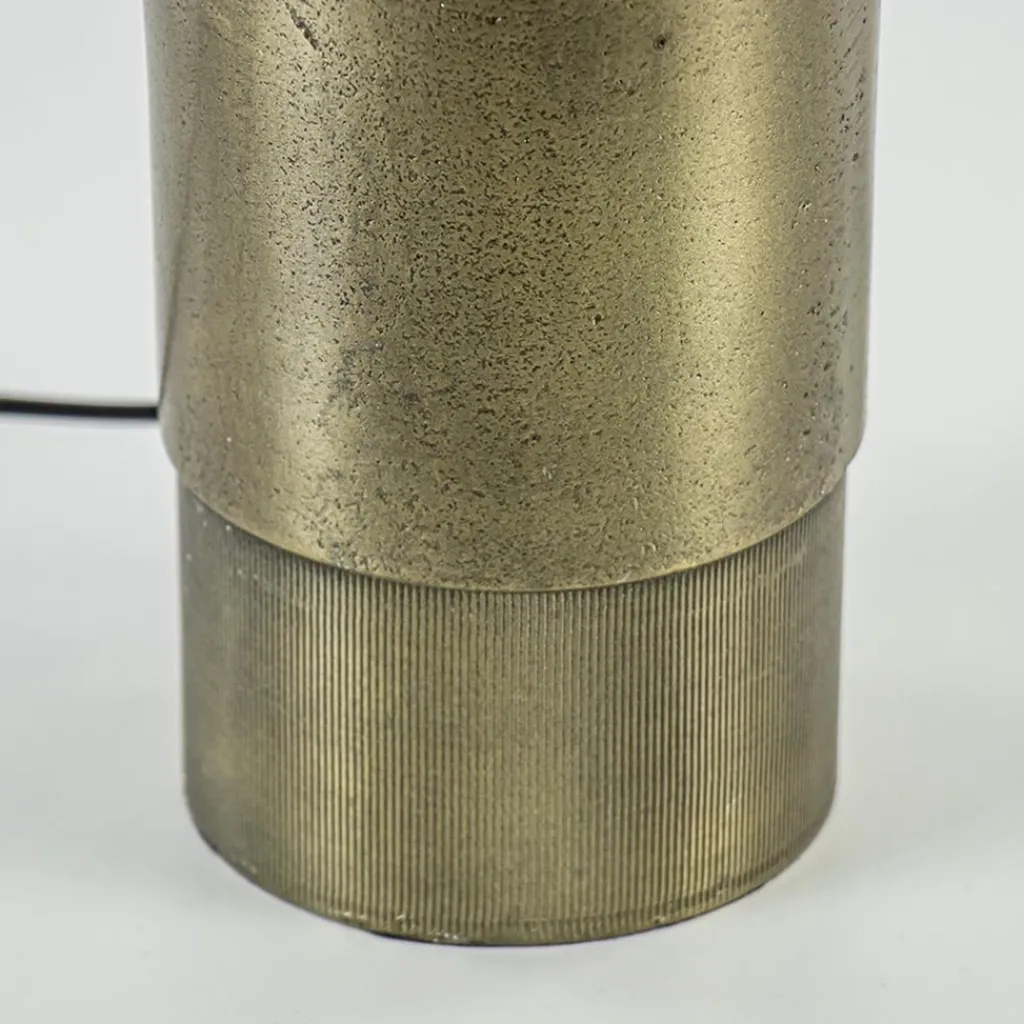 Straluma Ruw antiek bronzen lampvoet Savi exclusief kap> Lampenvoeten|Light and Living