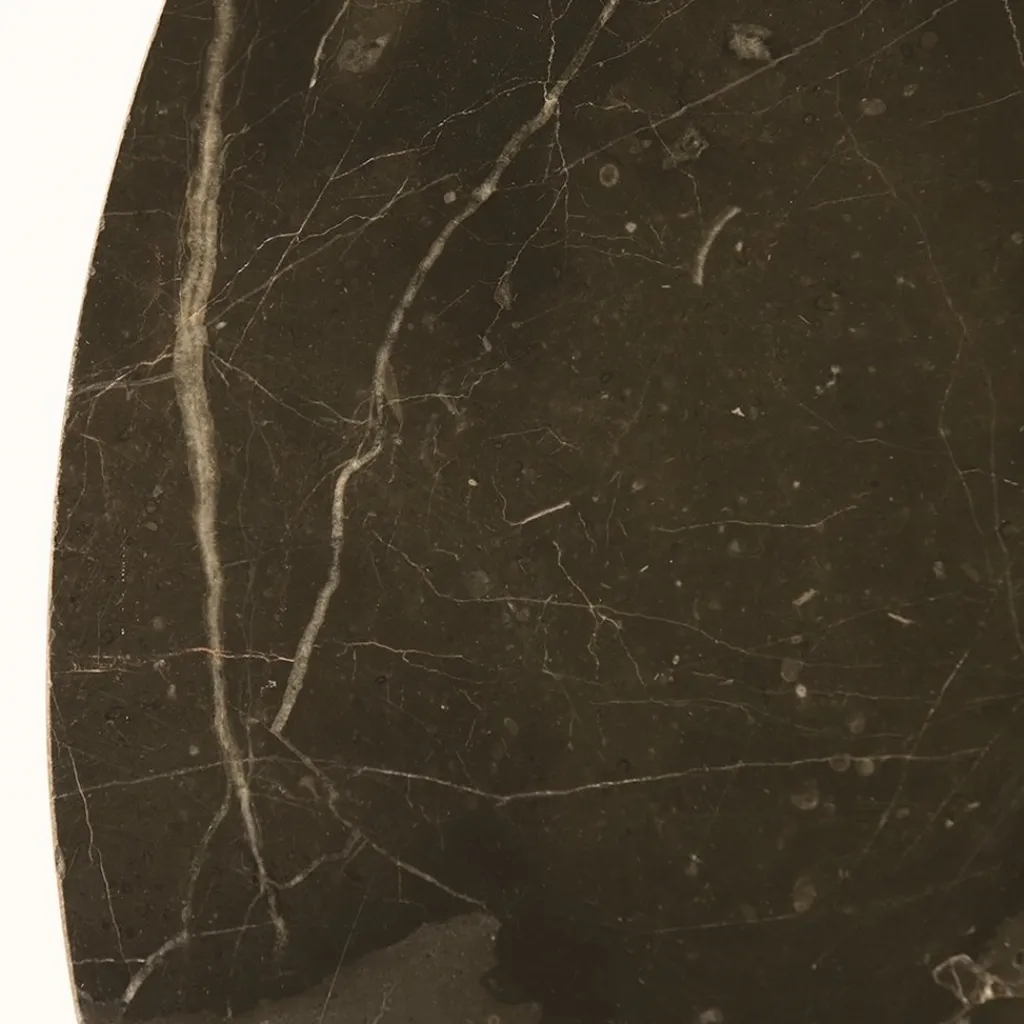 Straluma Salontafel Alfio set van 2 bruin marmer met zwart> Light and Living|Salontafels