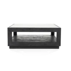 Straluma Salontafel Liam 95x95x35 cm -zwart> Salontafels