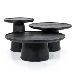 Straluma Salontafel Ron zwart 66x39 cm></noscript> Salontafels