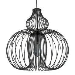 Straluma Scandinavische draad hanglamp mat zwart> Draadlampen|Eetkamerverlichting