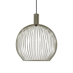 Straluma Scandinavische draad hanglamp mat zand 50 cm> Eettafellampen|Draadlampen