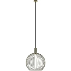Straluma Scandinavische draad hanglamp mat zand 50 cm> Eettafellampen|Draadlampen