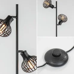 Straluma Scandinavische 2-lichts vloerlamp met draadkapjes><noscript><img width=