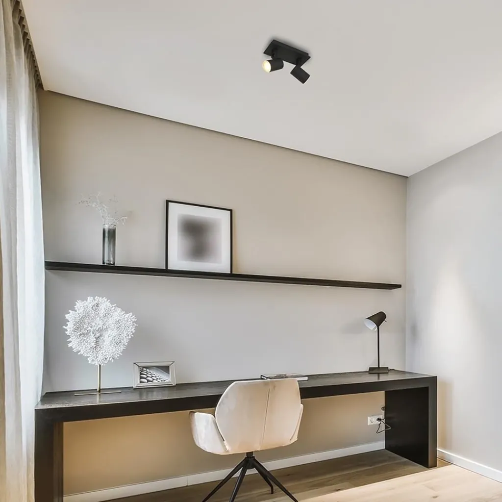 Straluma Scandinavische plafondspot inclusief dim to wam LED> Plafondlampen|Opbouwspots